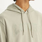 Men's Typographic Printed Hooded Sweatshirt - Detail View