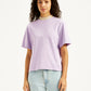 Women's Solid Relaxed Fit T-Shirt