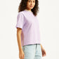 Women's Solid Relaxed Fit T-Shirt