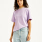 Women's Solid Relaxed Fit T-Shirt