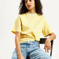 Women's Solid Relaxed Fit T-Shirt