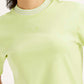 Women's Solid Collar Neck T-shirt - c0d2ab9a-f7ab-443c-8e7f-f6a90400f428 View