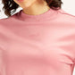 Women's Solid Relaxed Fit T-Shirt - Detail View