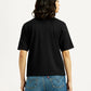 Women's Brand Logo Crew Neck T-shirt - Back View