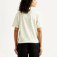Women's Solid Crew Neck T-shirt - Back View