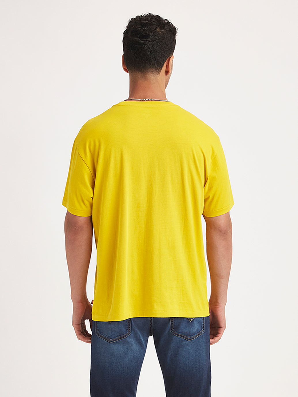 Men's Brand Logo Regular Fit T-Shirt