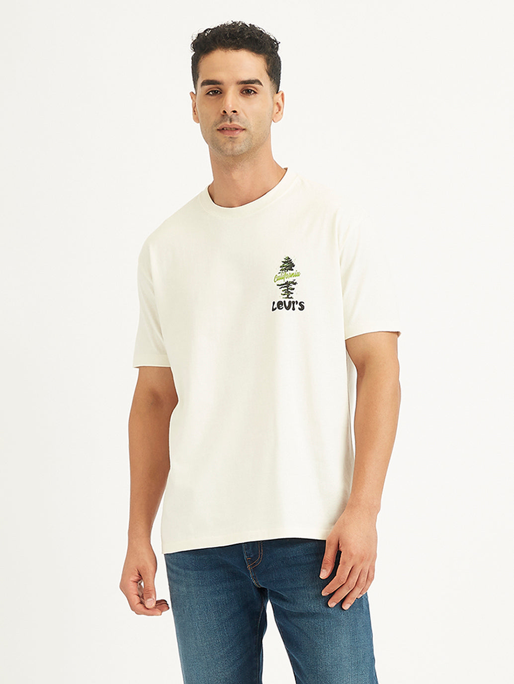 Men's Graphic Print Regular Fit T-Shirt