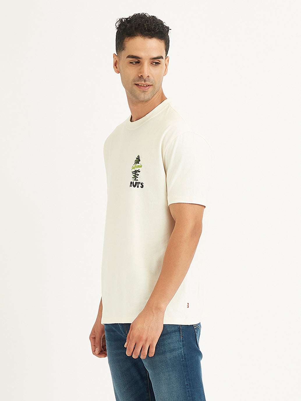 Men's Graphic Print Regular Fit T-Shirt