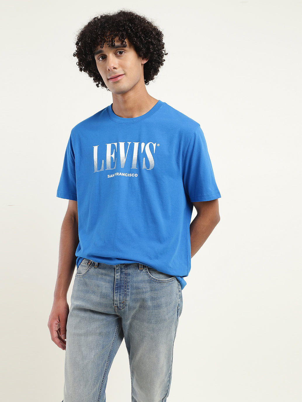 Men's Brand Logo Oversized T-Shirt