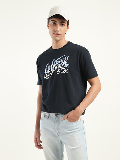 levi's Men's Brand Logo Oversized T-Shirt-picture-11
