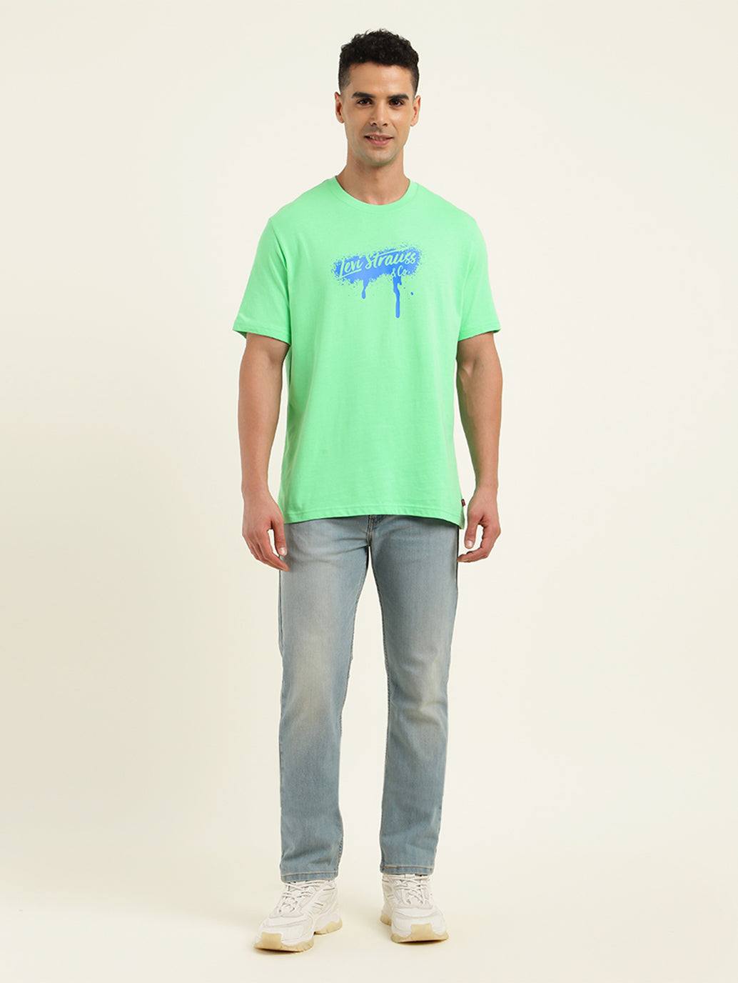 Men's Brand Logo Loose Fit T-Shirt – Levis India Store