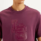 Men's Typographic Print Crew Neck T-shirt