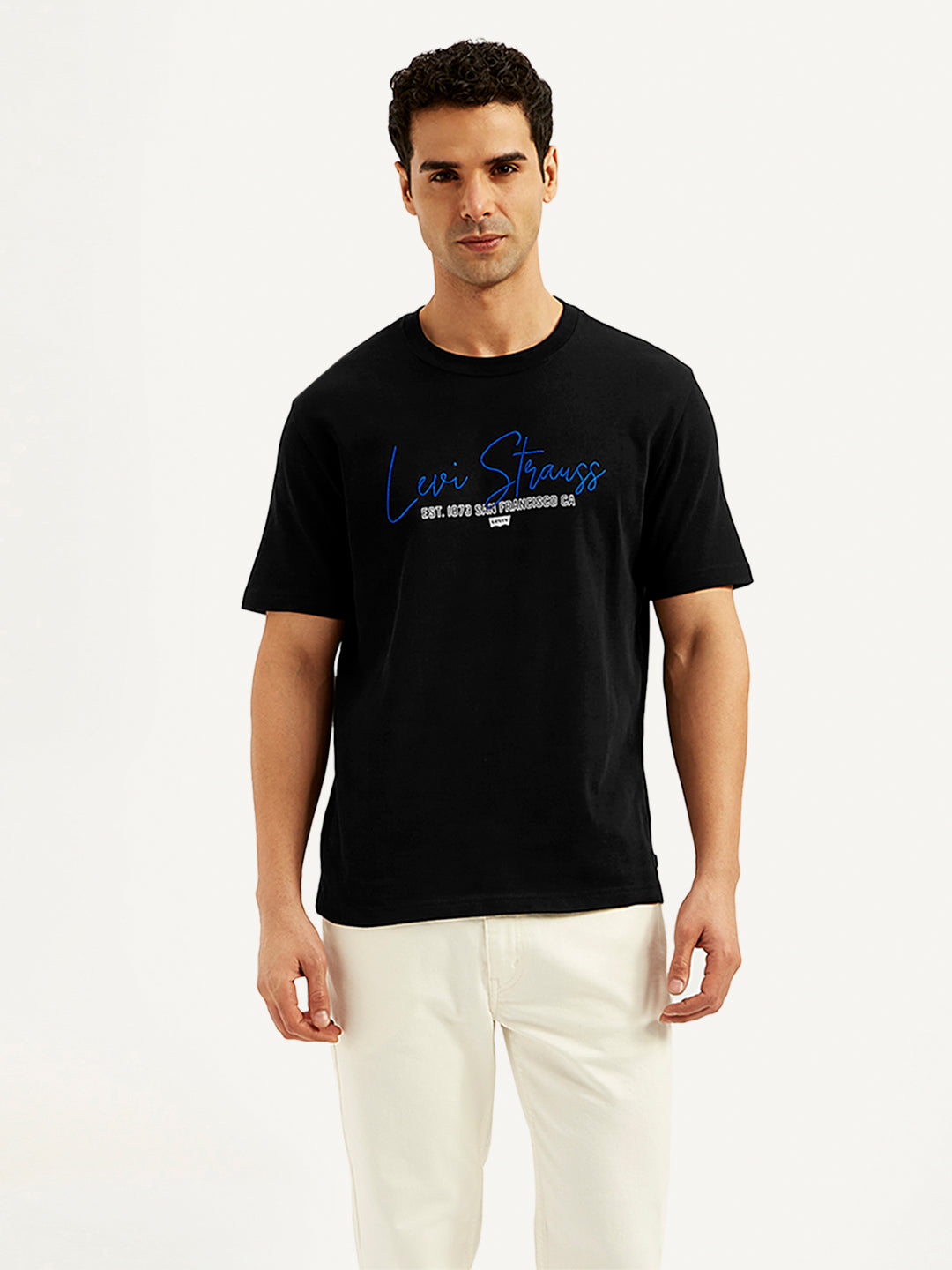 Men's Typographic Print Crew Neck T-Shirt – Levis India Store