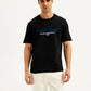 Men's Typographic Print Crew Neck T-Shirt - 20 View