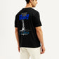 Men's Typographic Print Crew Neck T-Shirt - 20 View