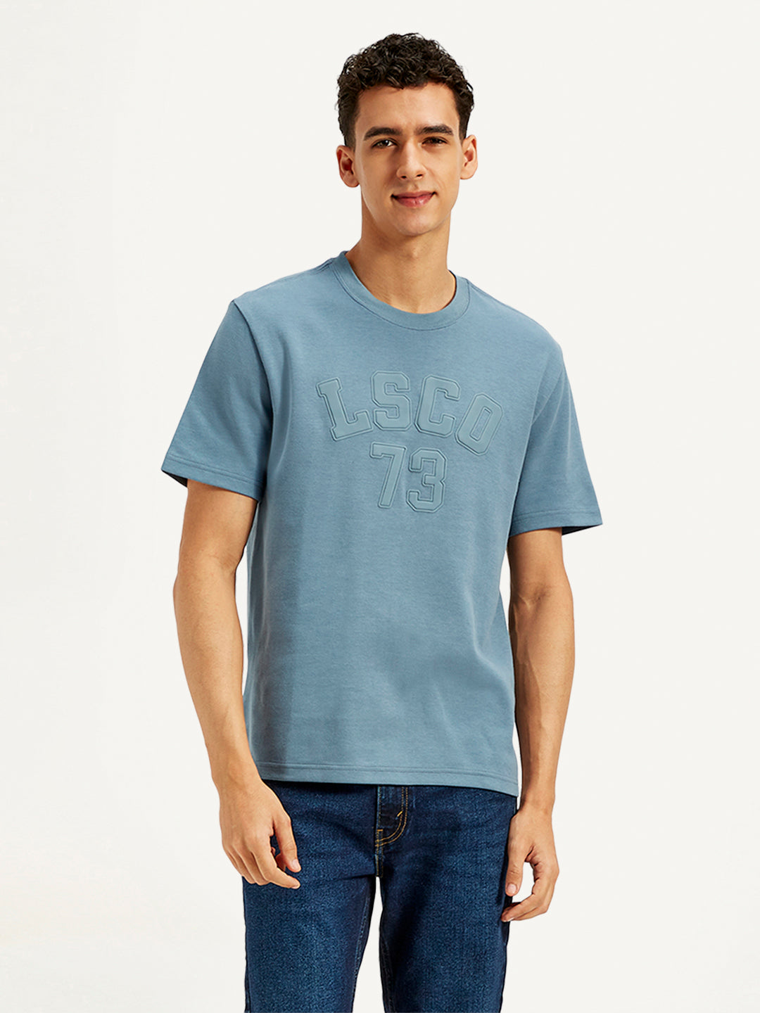 Men's Typographic Print Crew Neck T-Shirt – Levis India Store