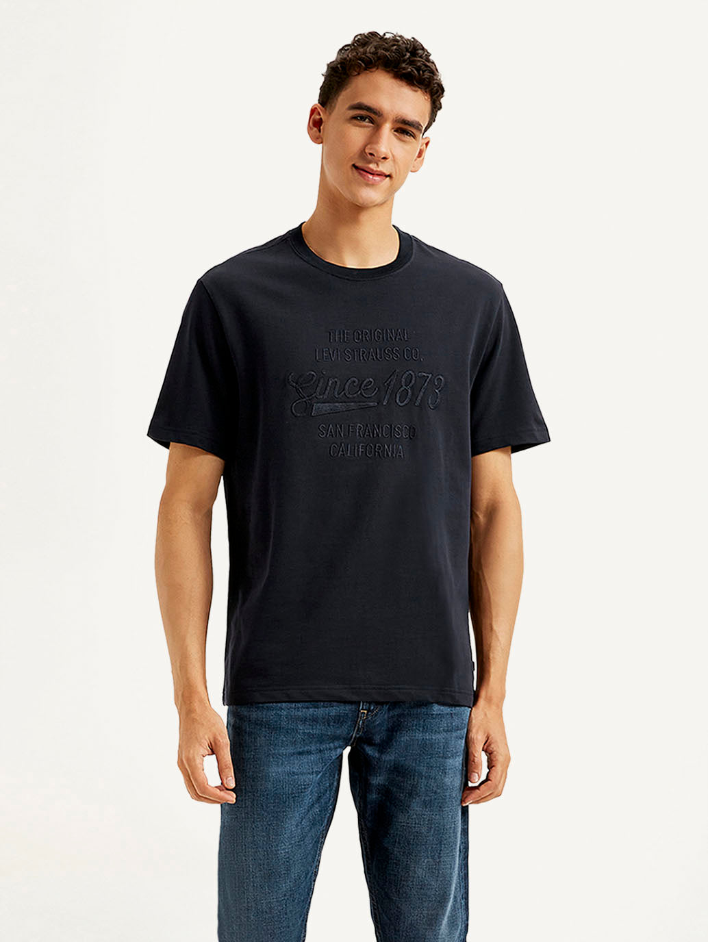 Men's Typography Crew Neck T-shirt