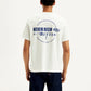 Men's Printed Regular Fit T-Shirt - Back View