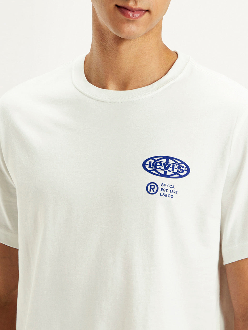 Men's Printed Regular Fit T-Shirt - Detail View