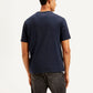 Men's Typography Crew Neck T-shirt - Back View