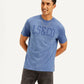 Men's Brand Logo Crew Neck T-shirt - Elevated View