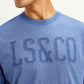Men's Brand Logo Crew Neck T-shirt - Detail View