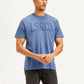 Men's Brand Logo Crew Neck T-shirt - Side View