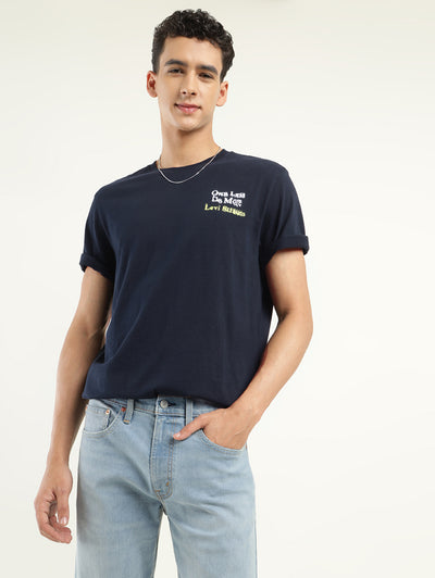 levi's Men's Typographic Print Crew Neck T-Shirt-picture-24