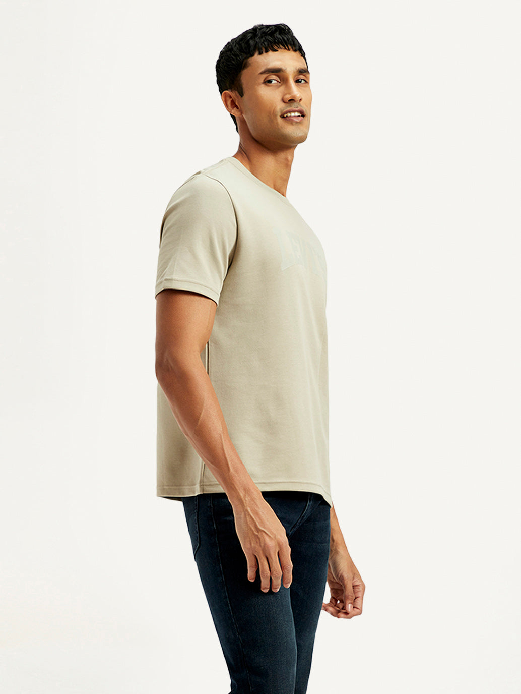 Men's Graphic Regular Fit T-Shirt - Side View