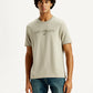 Men's Typography Regular Fit T-Shirt - Front View