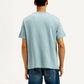 Men's Typography Regular Fit T-Shirt - Back View