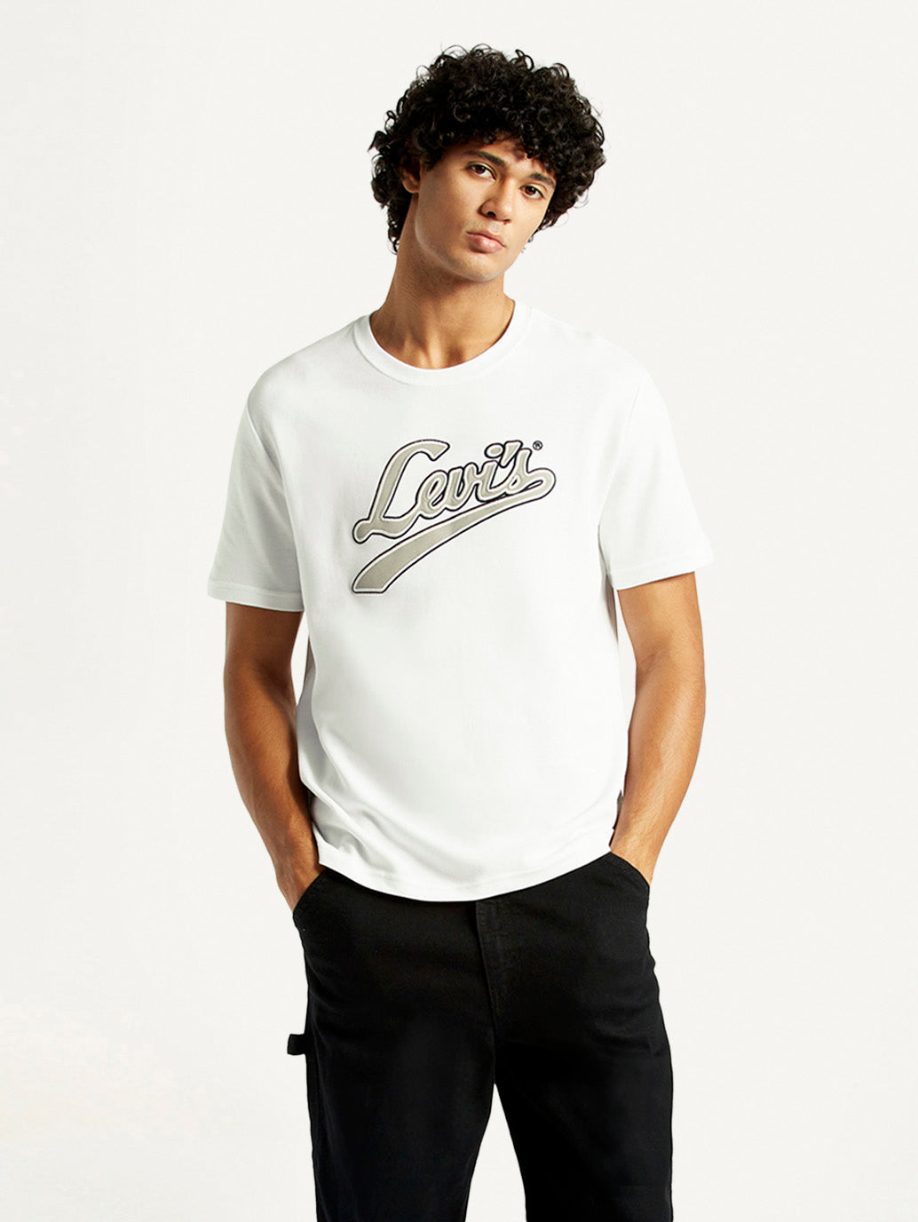 Men's Typography Regular Fit T-Shirt - Styleshot View