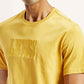 Men's Typographic Print Regular Fit T-Shirt - Detail View