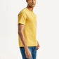 Men's Typographic Print Regular Fit T-Shirt - Side View