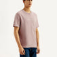 Men's Solid Crew Neck T-shirt - Side View
