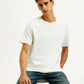 Men's Solid Regular Fit T-Shirt - Elevated View