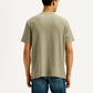 Men's Typography Regular Fit T-Shirt - Back View