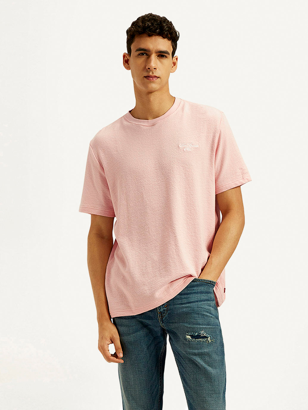 Men's Typography Regular Fit T-Shirt - Styleshot View