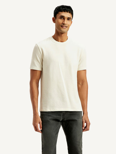 Men's Solid Regular Fit T-Shirt-image-23