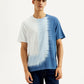 Men's Tie-Dye Crew Neck T-shirt - Front View