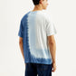 Men's Tie-Dye Crew Neck T-shirt - Back View