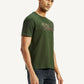 Men's Camo Print Regular Fit T-Shirt - Side View