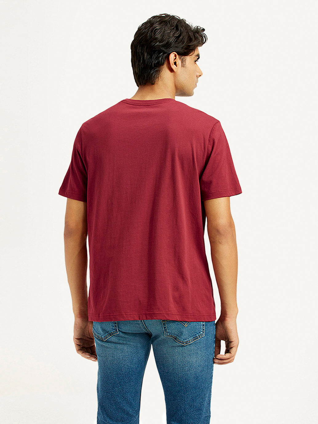 Men's Graphic Regular Fit T-Shirt - Back View