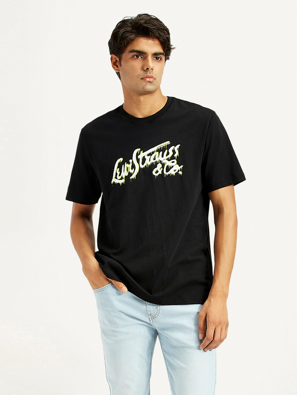 Men's Graphic Regular Fit T-Shirt - Styleshot View