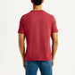 Men's Brand Logo Crew Neck T-shirt - Back View