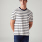 Men's Striped Regular Fit T-Shirt - Styleshot View