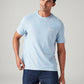 Men's Solid Regular Fit Textured T-Shirt - Styleshot View