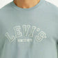 Men's Brand Logo Light Blue Crew Neck T-shirt - Detail View