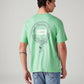 Men's Graphic Print Regular Fit T-Shirt - Back View