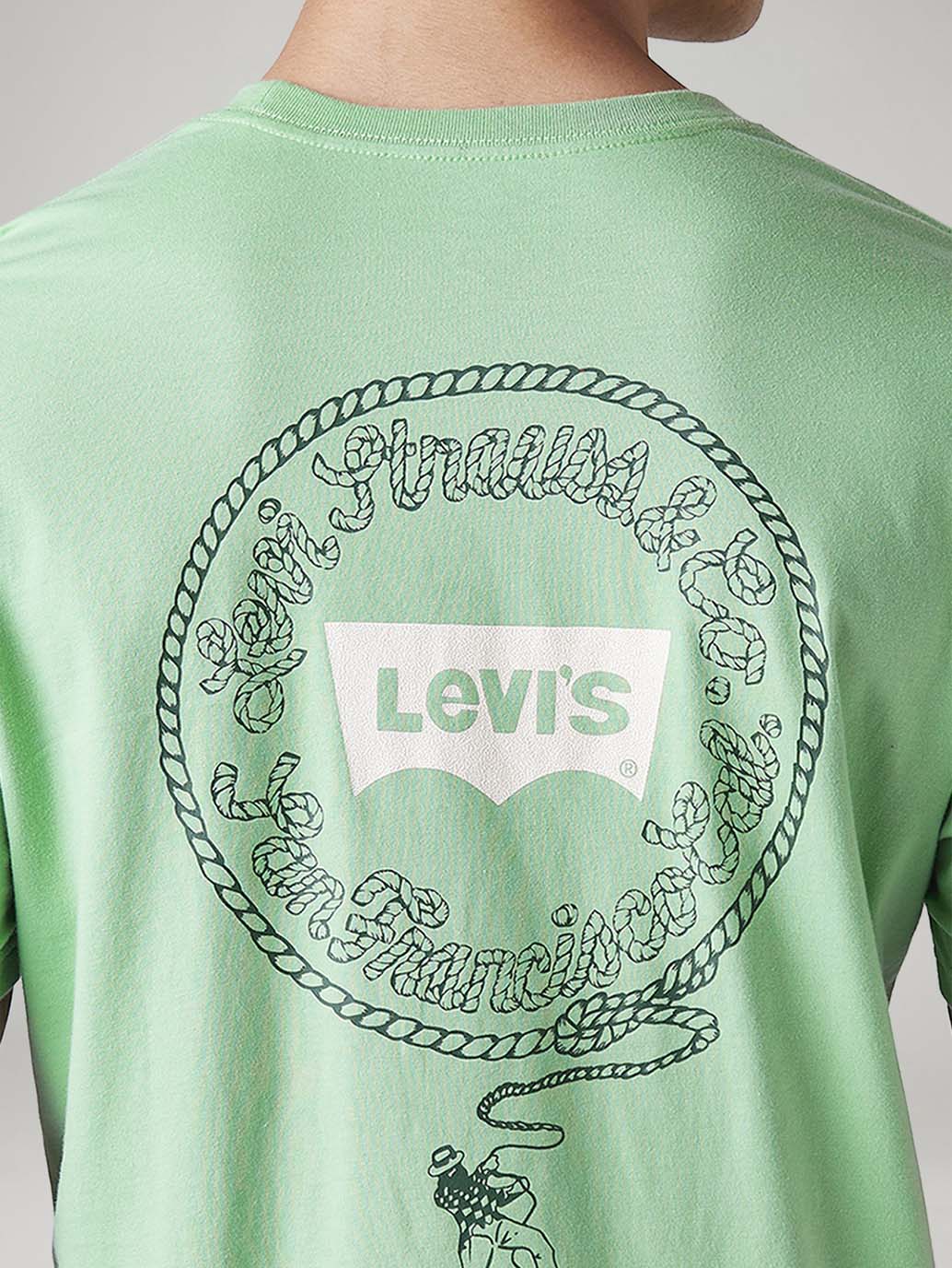 Men's Graphic Print Regular Fit T-Shirt - Detail View